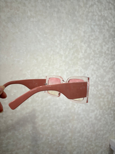 Fashionable Retro Square Frame Sunglasses